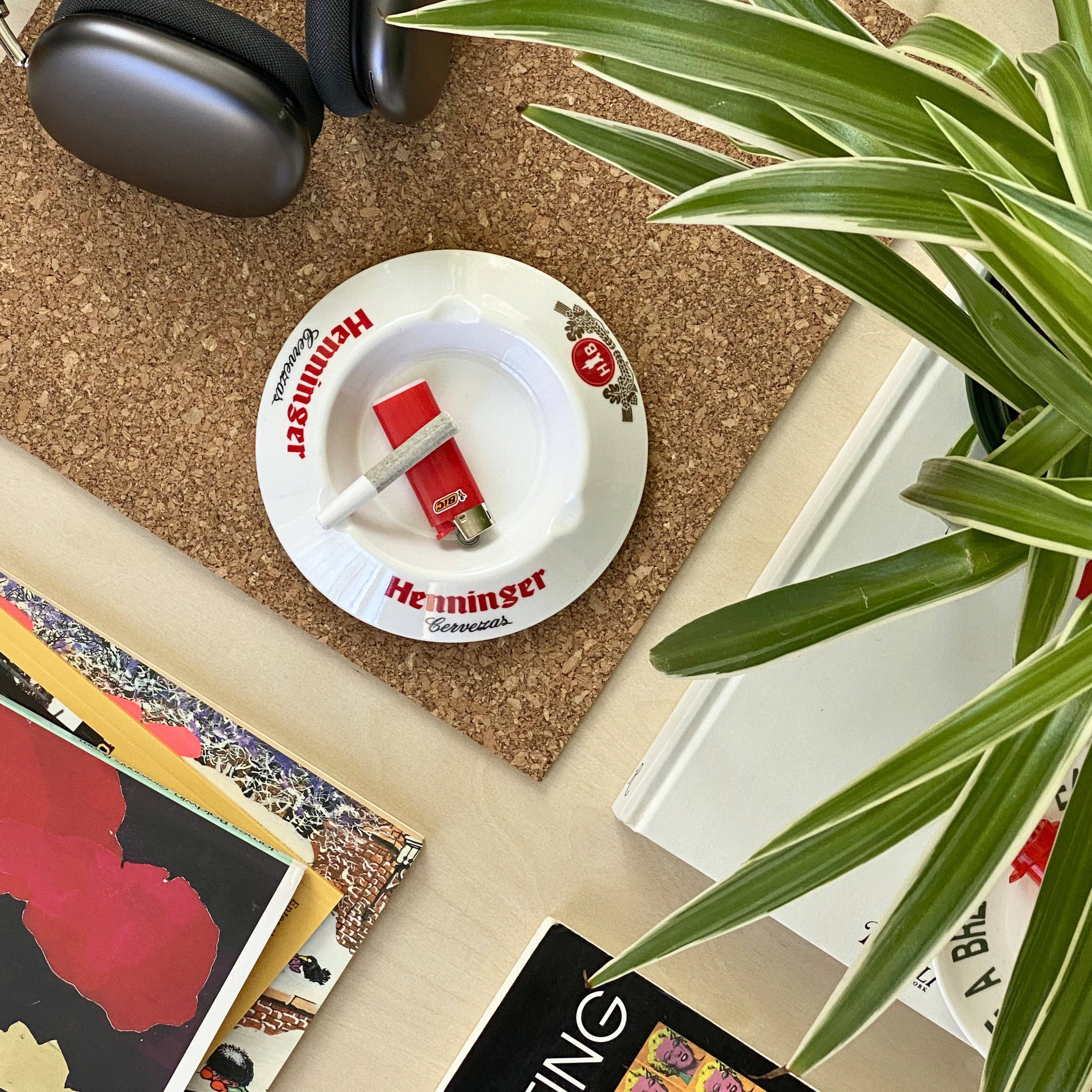 Henninger Bier Ashtray