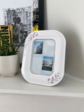 Ceramic Floral Picture Frame