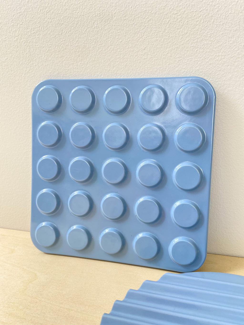 Copco Heat-Resistant Trivet Duo – Slate Blue