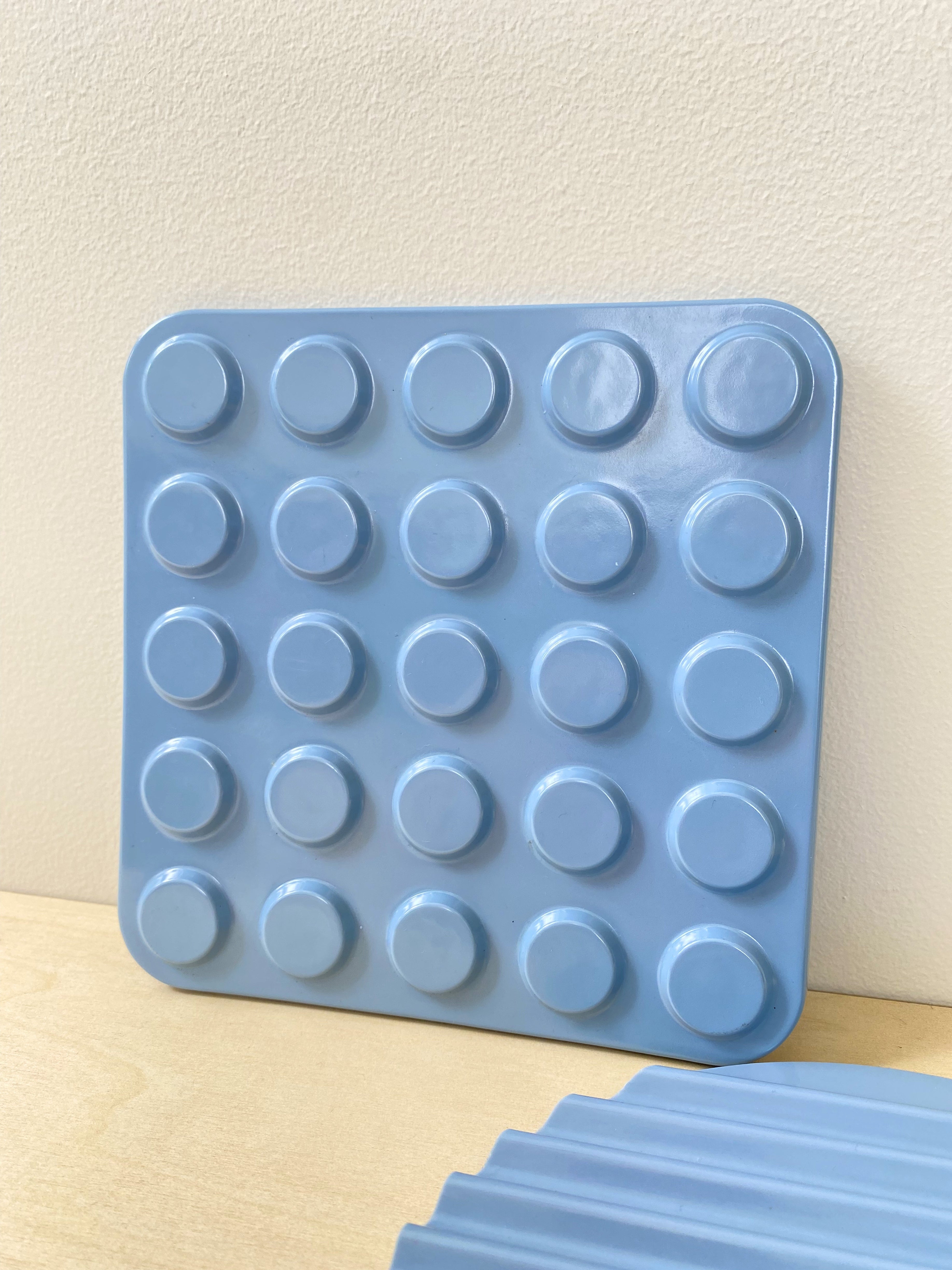 Copco Heat-Resistant Trivet Duo – Slate Blue