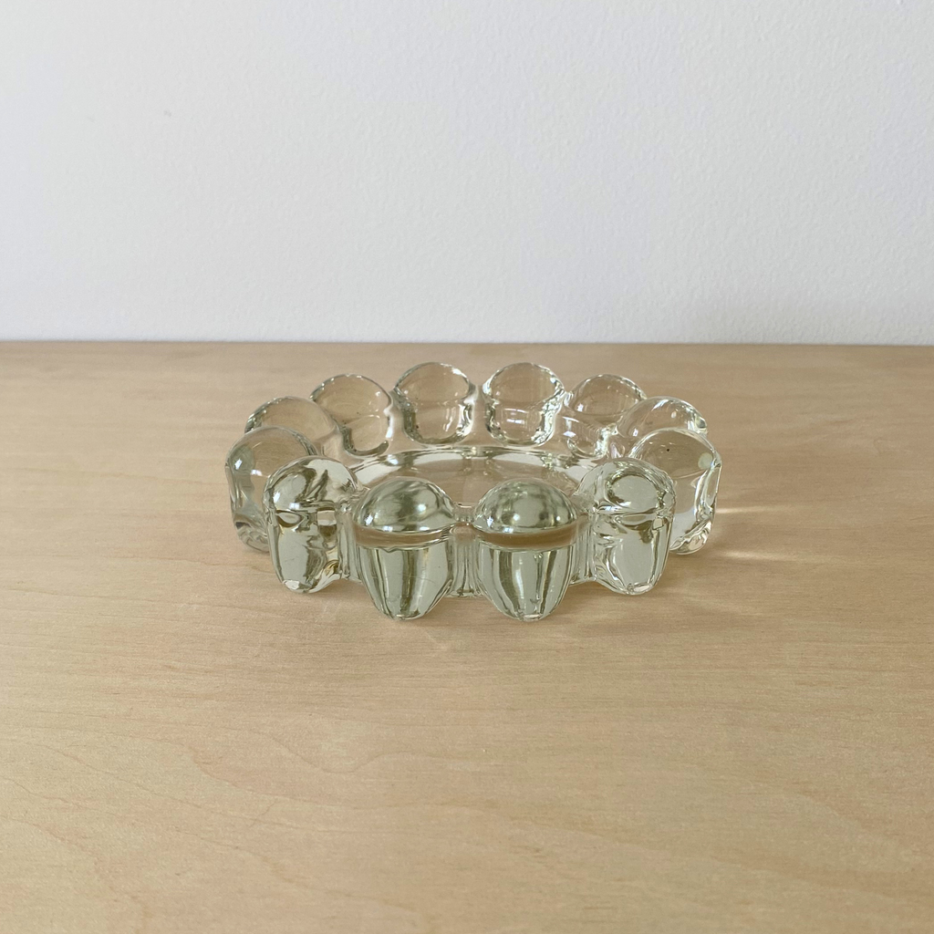 Anchor Hocking "Boopie" Bubble Glass Ashtray