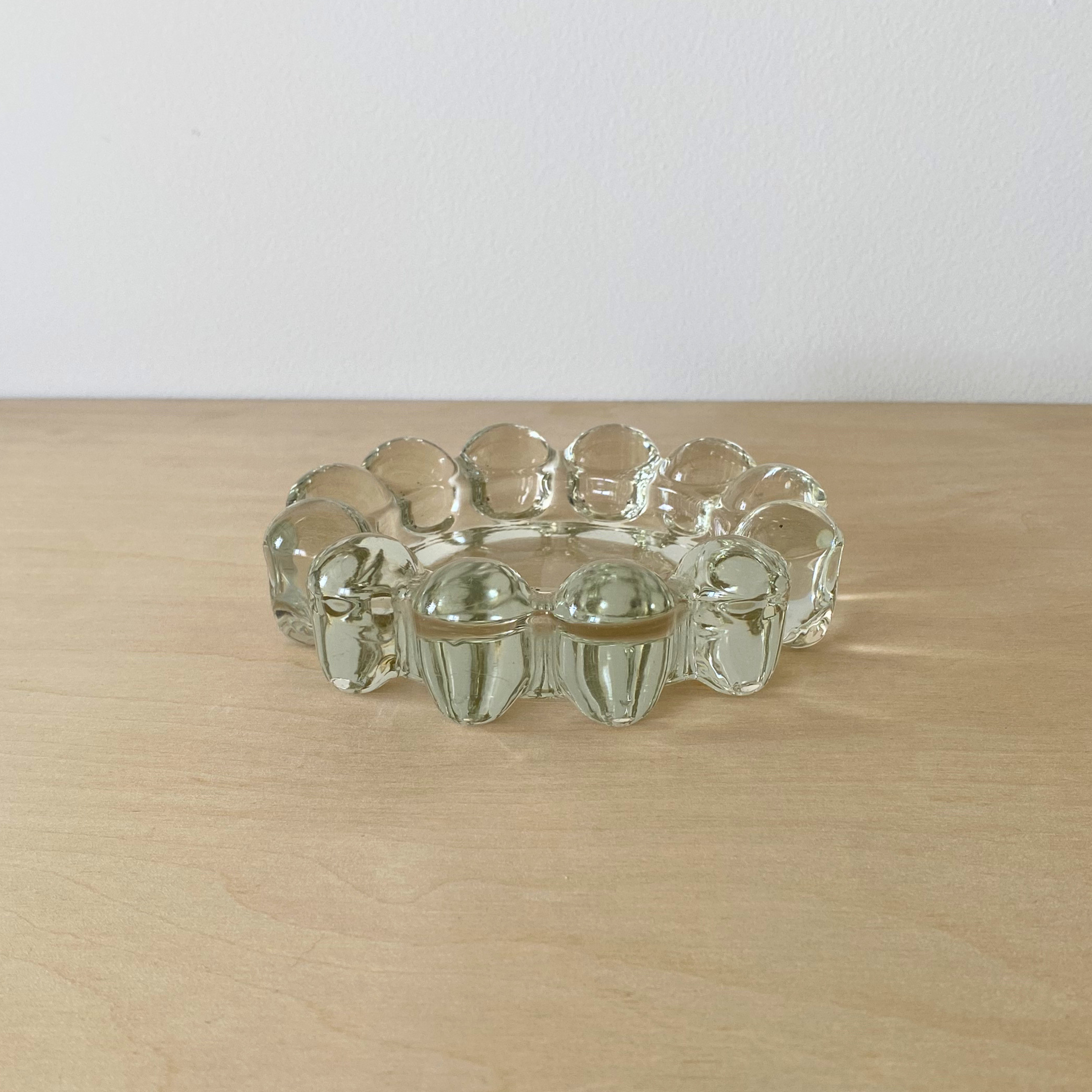 Anchor Hocking "Boopie" Bubble Glass Ashtray