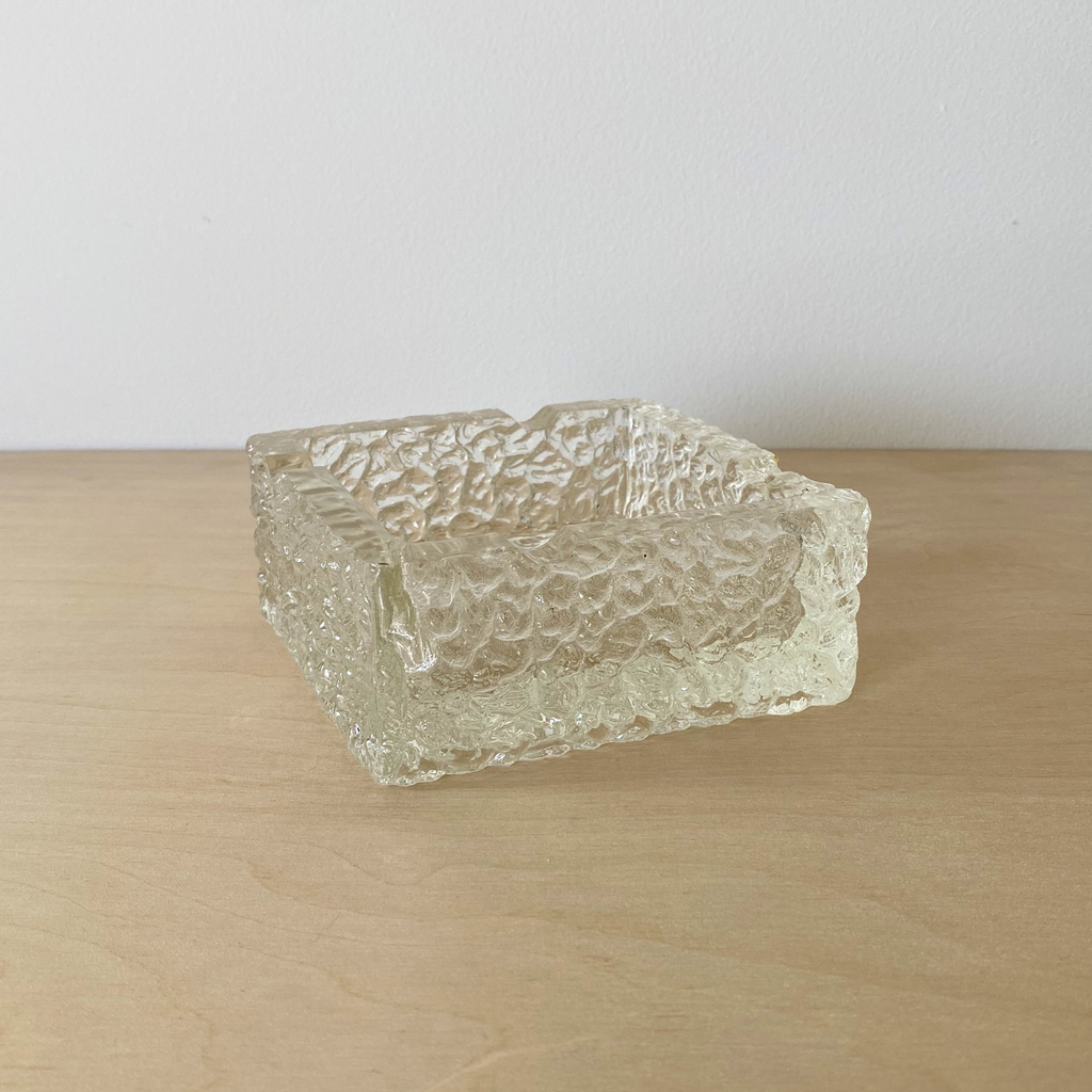 "Ice Glass" Ashtray