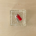 "Ice Glass" Ashtray