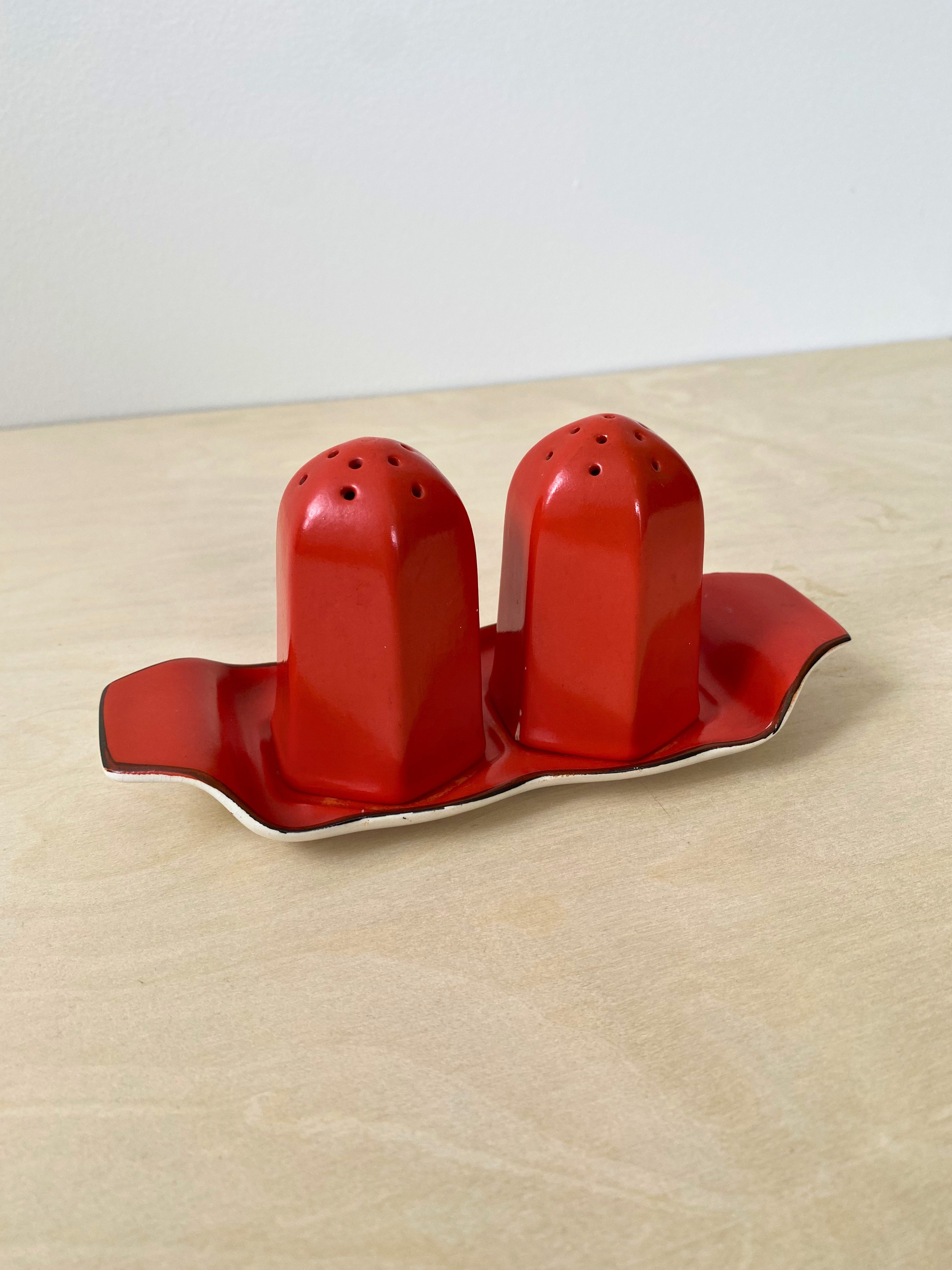 1940s BCM Nelson Ware Salt-and-Pepper set