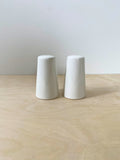 Tapered Porcelain Salt & Pepper Set